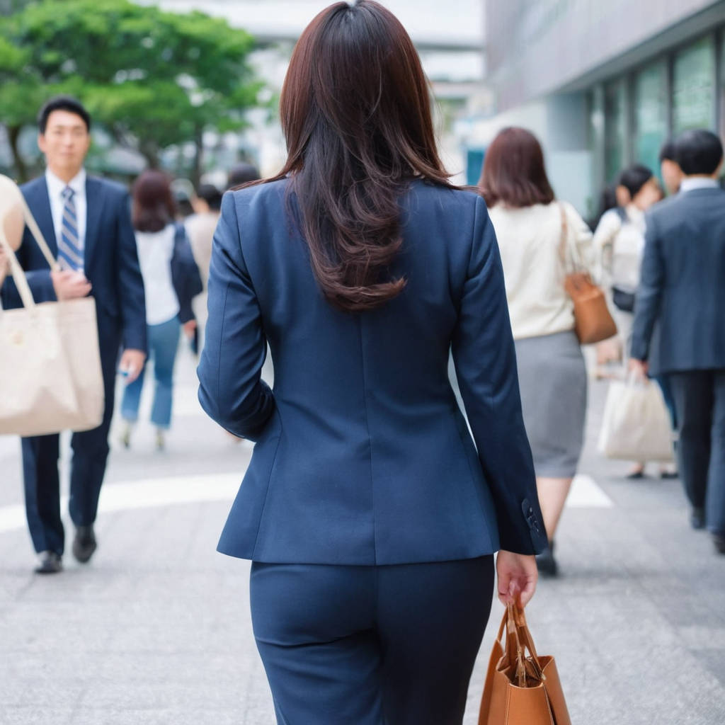 hot ass images of a office woman with a big butt in public17