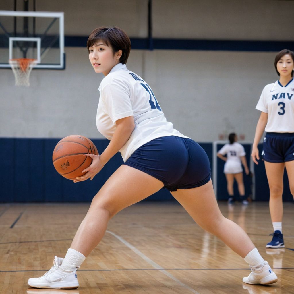 ブルマを着た大きいお尻の画像8枚目