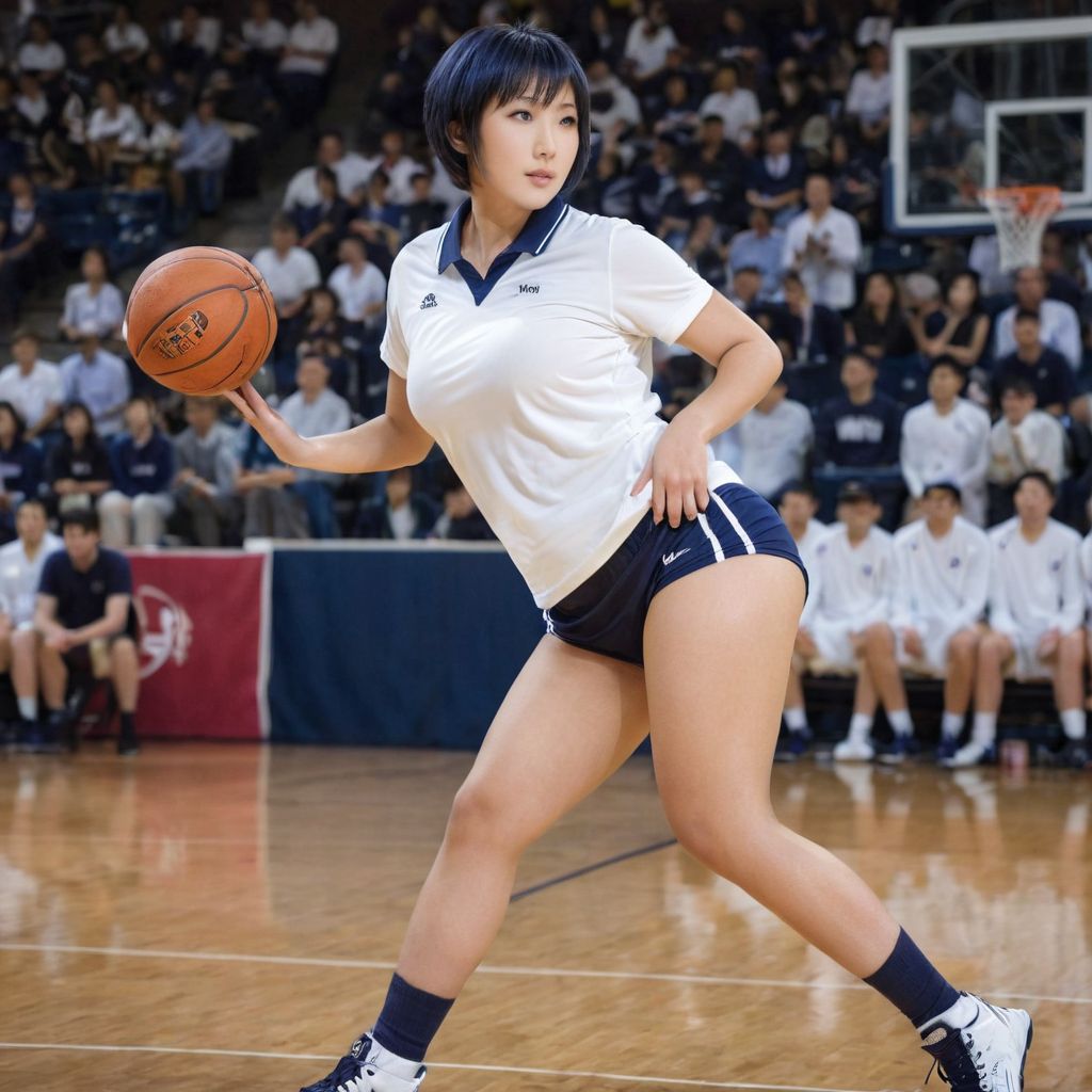 ブルマを着た大きいお尻の画像7枚目
