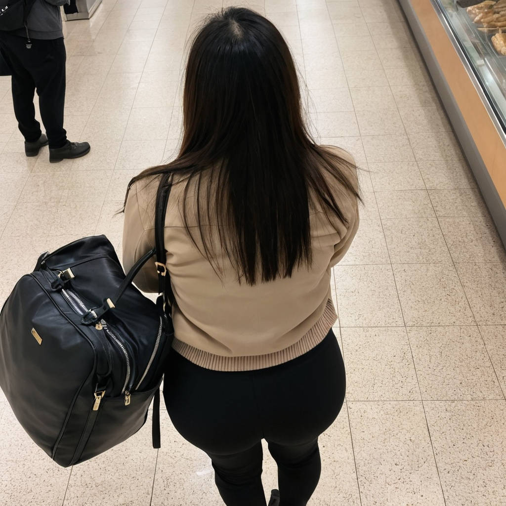 ちょっと上から俯瞰してみる街撮りデカ尻お姉さん達20枚目